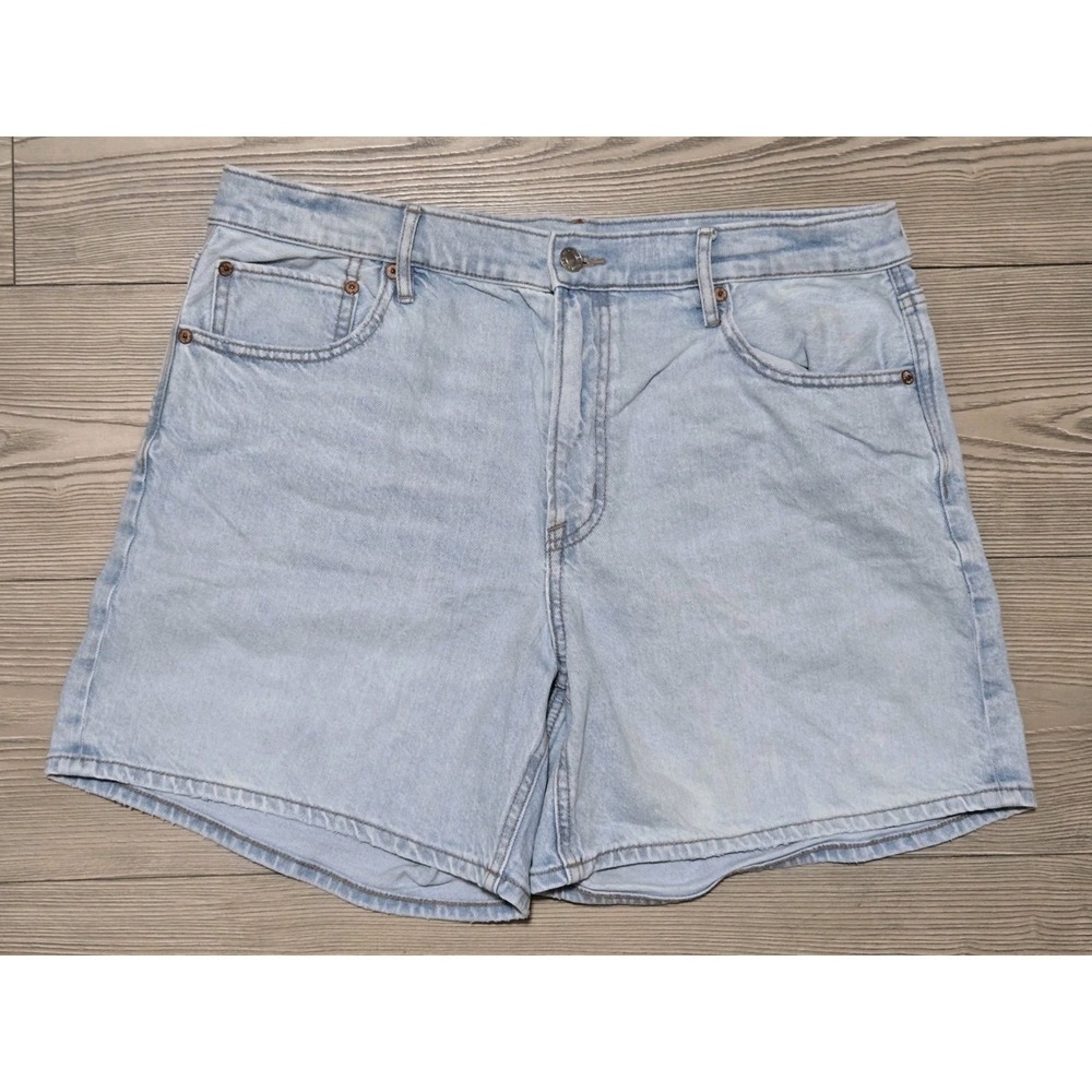 American Eagle Shorts Relaxed Womens Size 14 Blue Jean Jorts